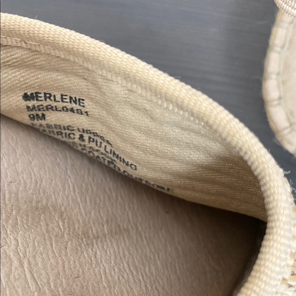 STEVE MADDEN Merlene Ankle Strap Slip On Espadrille In Natural Raffia Size 9 - Picture 11 of 12